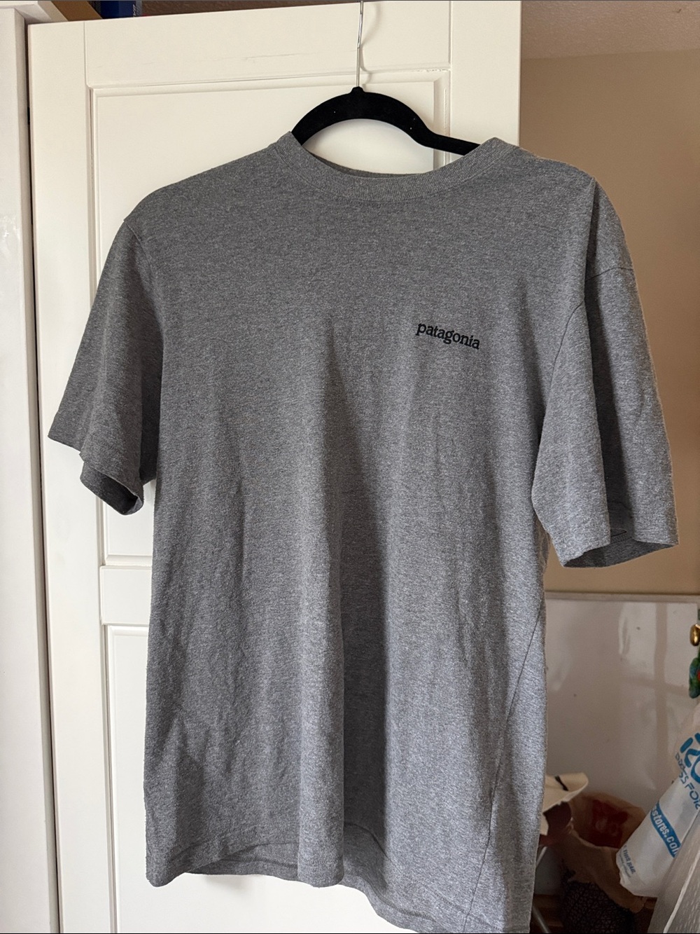 Patagonia Short-Sleeve Logo Tee - Heather Gray